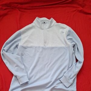 Light Blue and Gray Women's Pullover